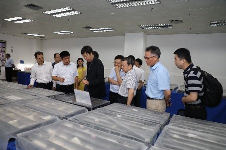 肯定了广西南海珊瑚礁研究重点实验室的